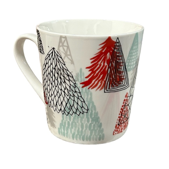 Starbucks Holiday Christmas Trees Coffee Cup Mug 18 Fl Oz - Picture 2 of 6